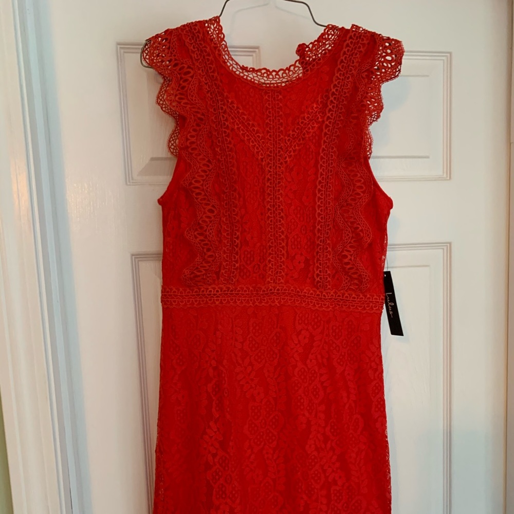 Lulus red dress